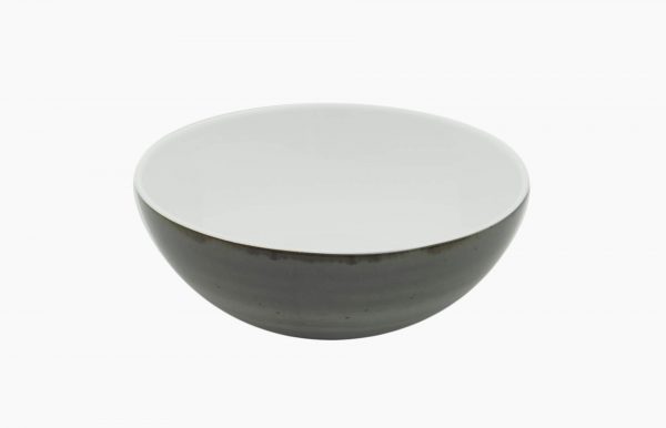 TAÇA Ø15CM ALT.6CM RUSTICO CINZA